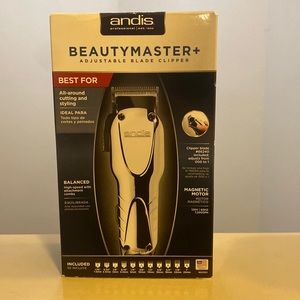 Andis professional BeautyMaster+ Adjustable Blade Clipper UNUSED NEW CONDITION